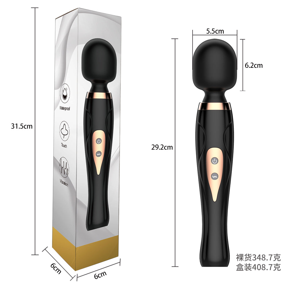 New Cordless wand massager sex with 10 vibration modes rechargeable waterproof vibrator sex toy women