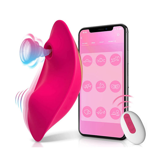 New Wireless Bluetooth Remote Control Sex Toys Wearable Vibrating Panties G Spot Pussy Clitoral Sucking Pantie Vibrator AVG109