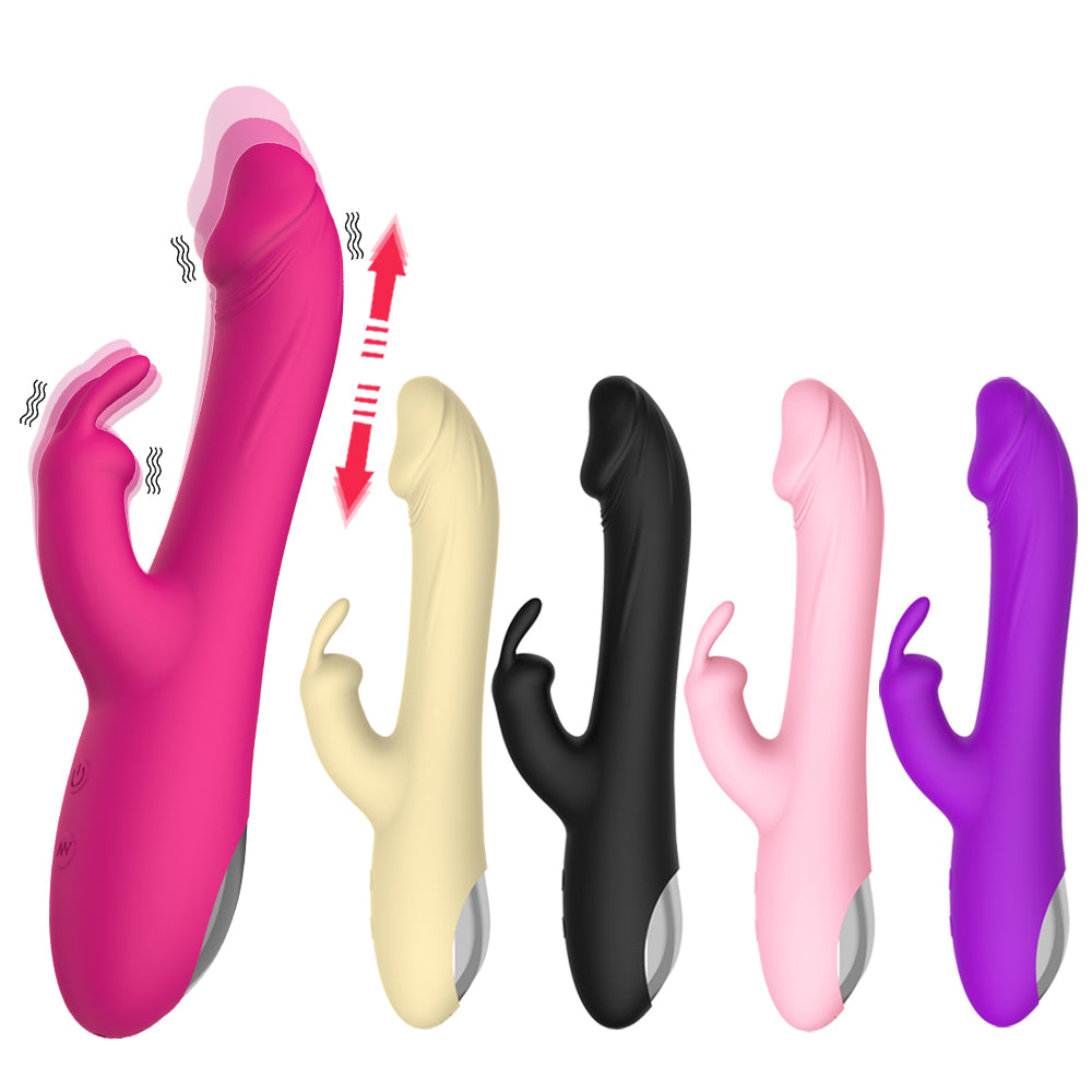 Adult Silicone Bullet Vibradores Sexual Clitoral Pussy G Spot Dildo Rabbit Vibrator For Women Sex Toy WZ013
