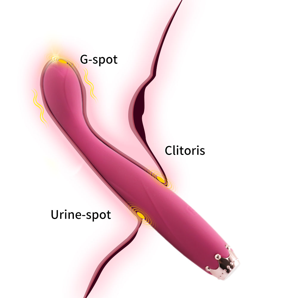 Women Clitoris Nipple Vagina Massager Adult Female Sex Toys G Spot Finger Vibrator-WG015
