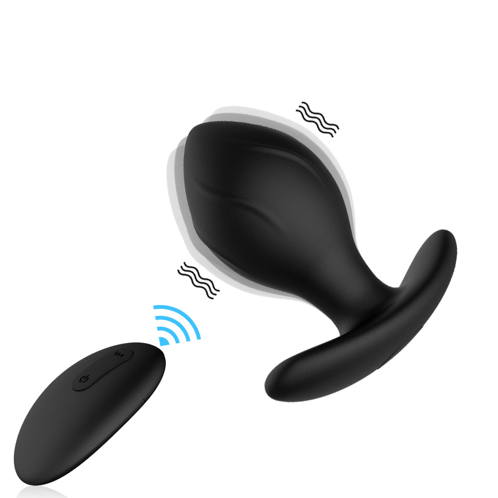 4PCS 10 Vibrating Butt Plug Set Anal Plug , Remote Control P Spot Anal Dildo Toy Male Adult Sex Toys for Men Women and Couple
