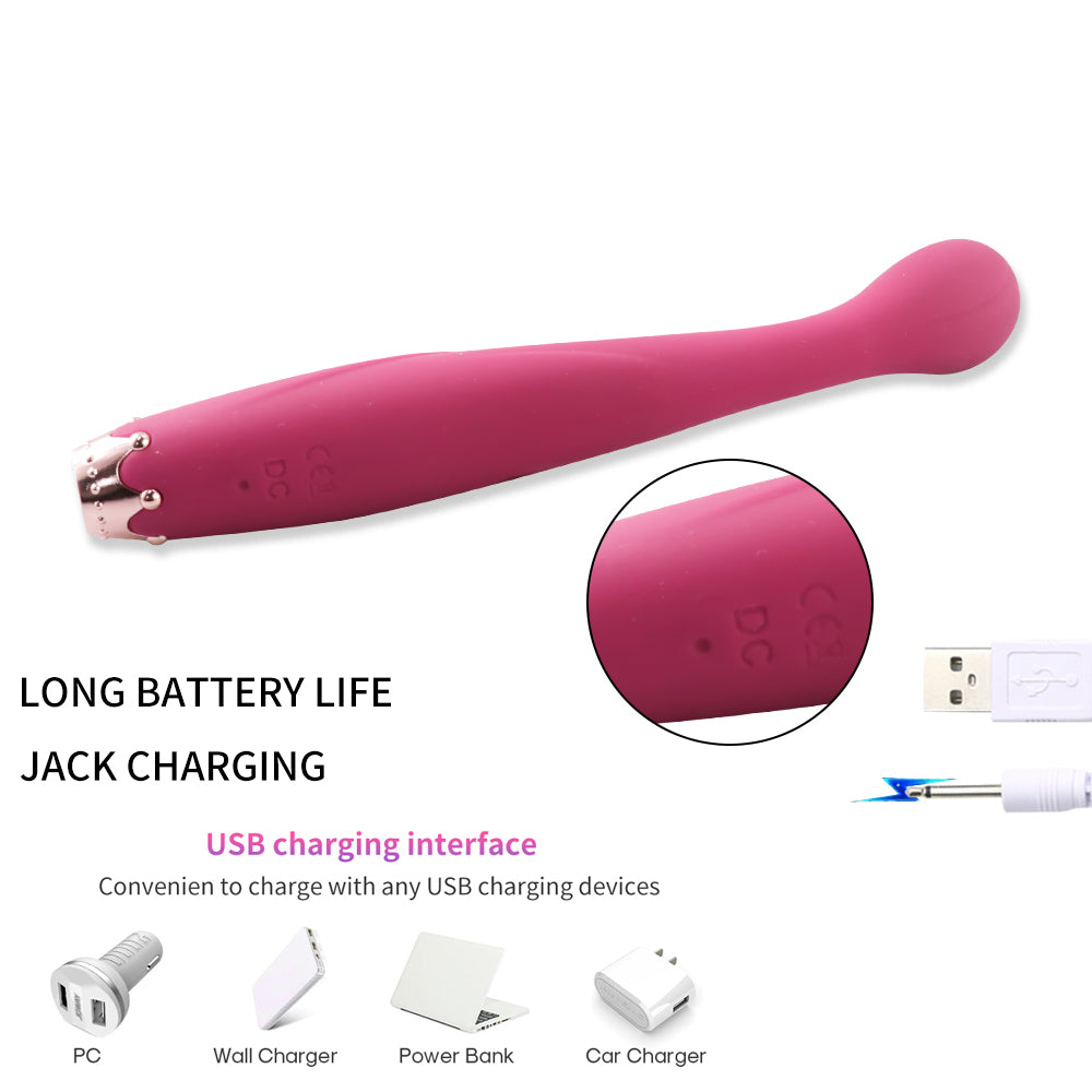 Women Clitoris Nipple Vagina Massager Adult Female Sex Toys G Spot Finger Vibrator-WG015