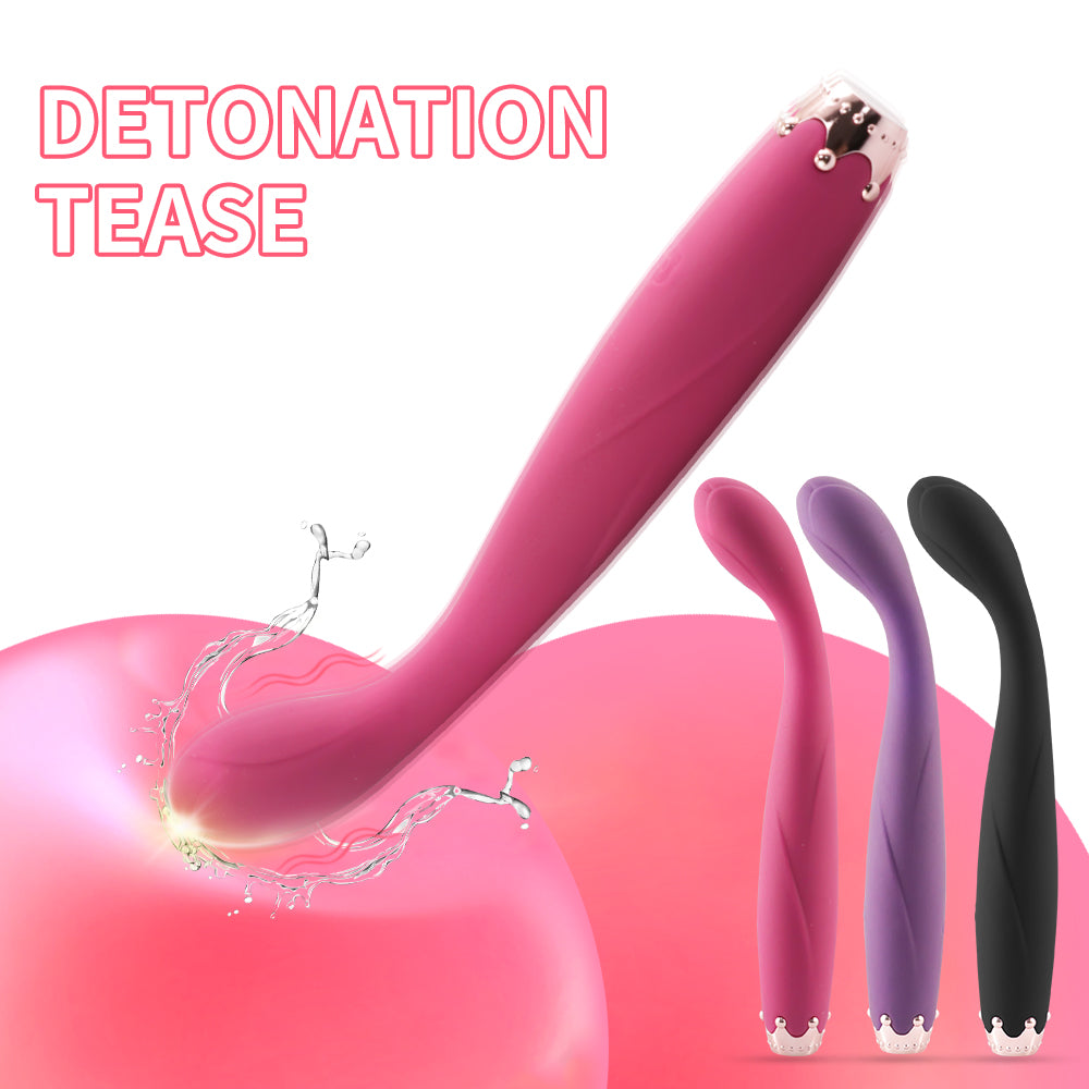 Women Clitoris Nipple Vagina Massager Adult Female Sex Toys G Spot Finger Vibrator-WG015