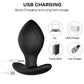 4PCS 10 Vibrating Butt Plug Set Anal Plug , Remote Control P Spot Anal Dildo Toy Male Adult Sex Toys for Men Women and Couple