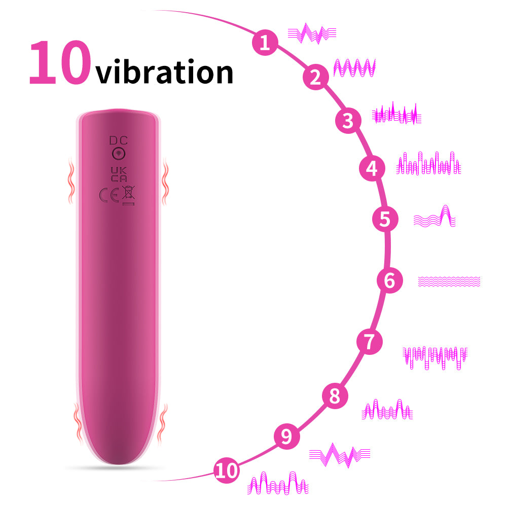 9 Speed Bullet Vibrator Powerful Waterproof Vibrating