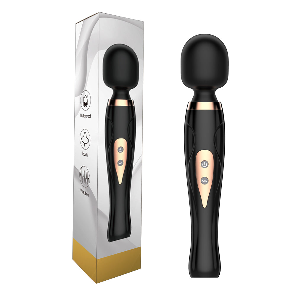 New Cordless wand massager sex with 10 vibration modes rechargeable waterproof vibrator sex toy women