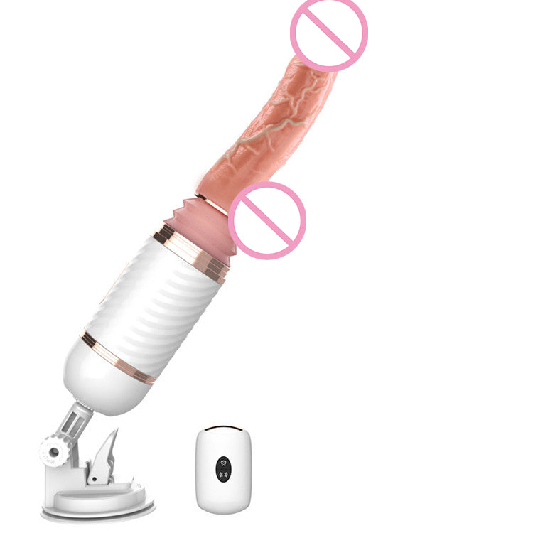 Factory Wholesale Smart Automatic Sex Toy Electric Female Private Vibrator Dildo Thrusting Sex Machine for Women DS01