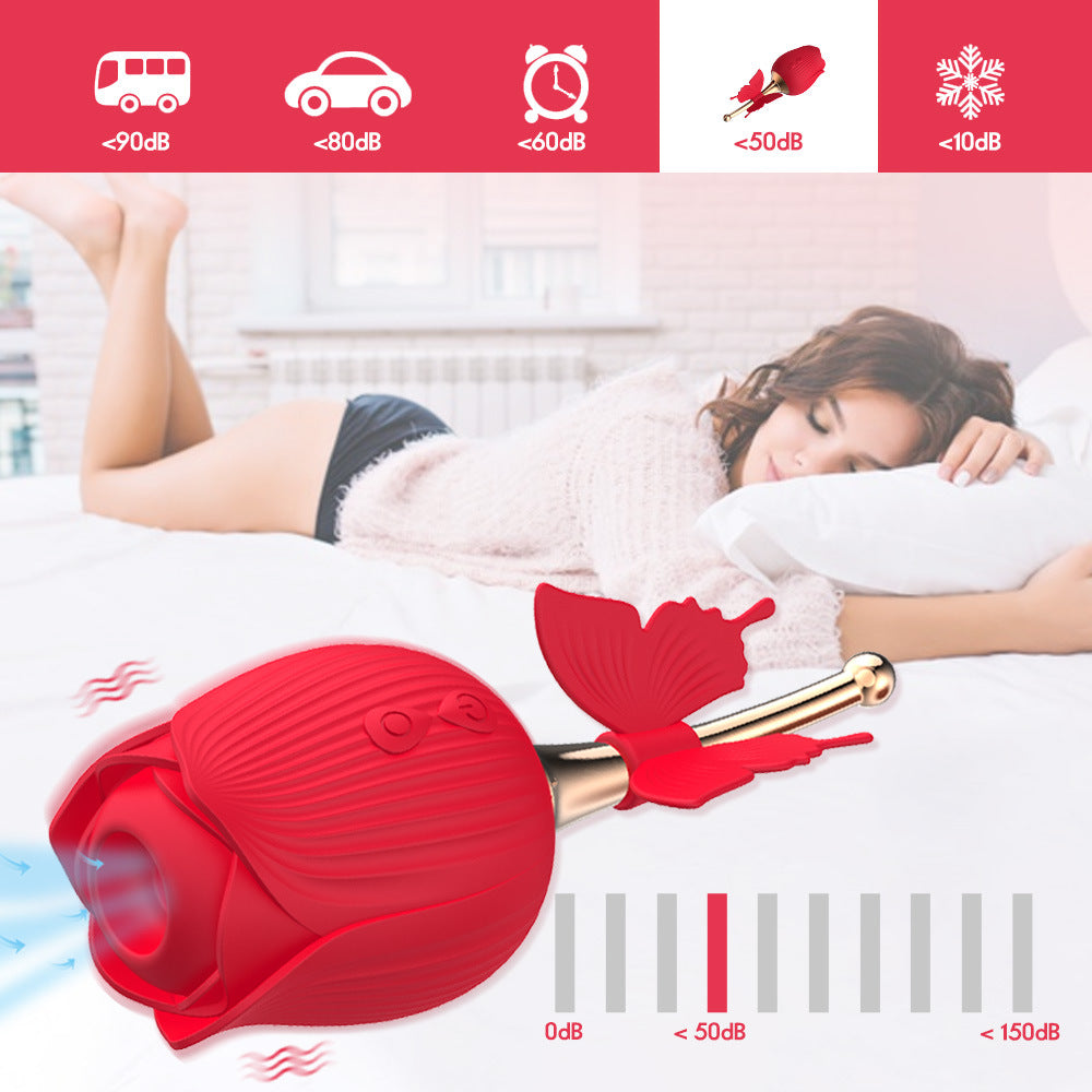 Flower Shape Licking Sucking Toys for Woman Masturbation Sex Products Shop Rose Toys Rose Vibrator for Women MGH1F