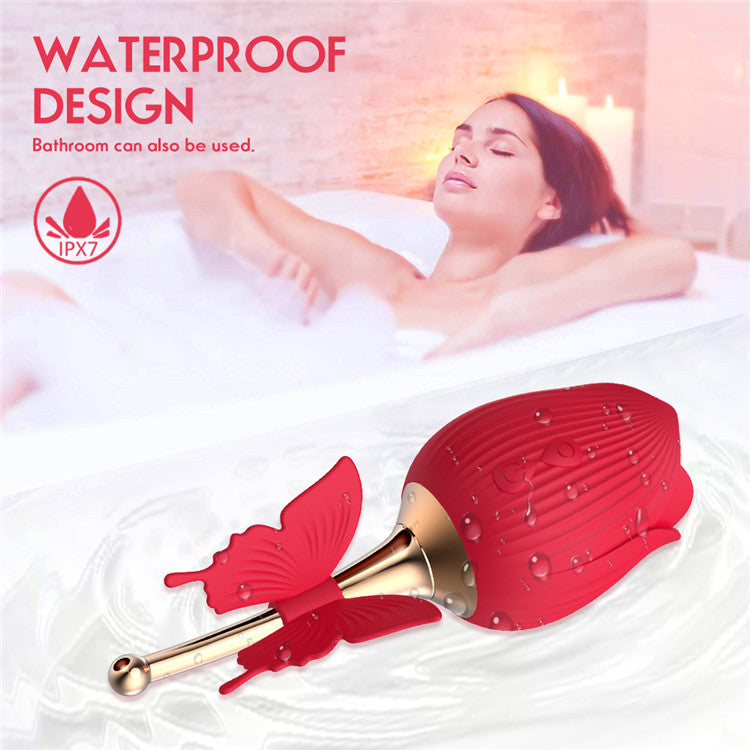 Flower Shape Licking Sucking Toys for Woman Masturbation Sex Products Shop Rose Toys Rose Vibrator for Women MGH1F