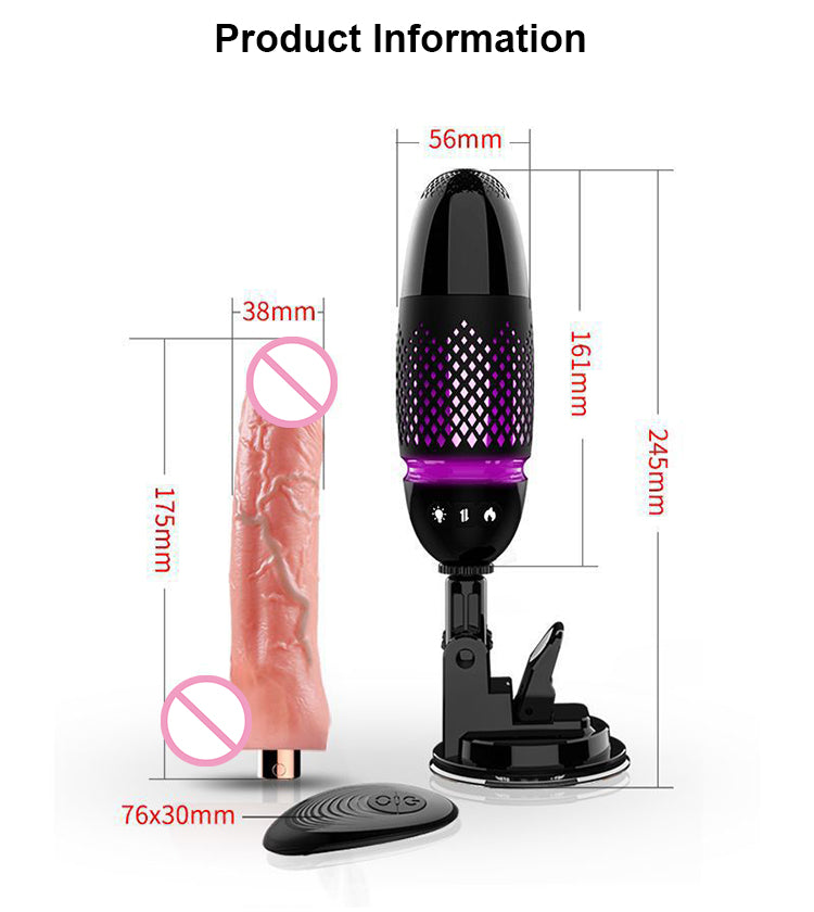 Factory Wholesale Smart Automatic Sex Toy Electric Female Private Vibrator Dildo Thrusting Sex Machine for Women DS01