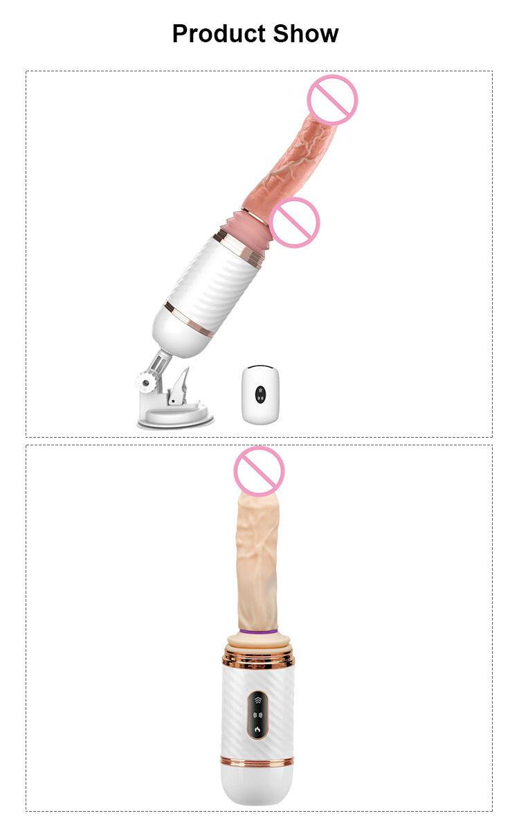 Factory Wholesale Smart Automatic Sex Toy Electric Female Private Vibrator Dildo Thrusting Sex Machine for Women DS01