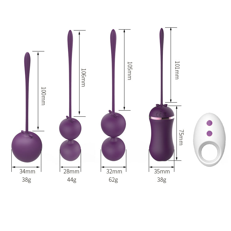 Sex Toys Silicone Female Vagina Kegel Exercise Ben Wa Kegel Balls for Women KB02